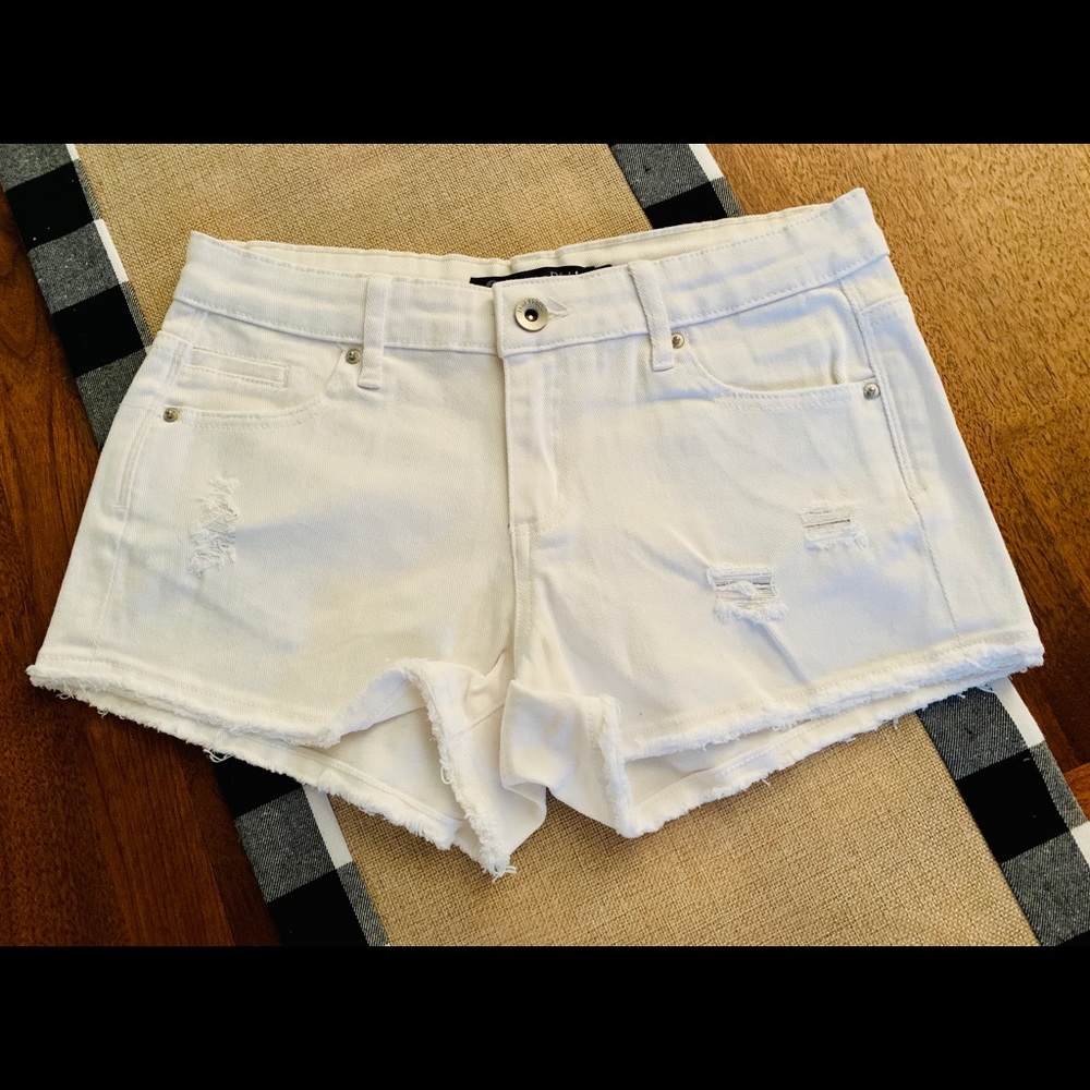 Tractr Girls White Shorts Size 24